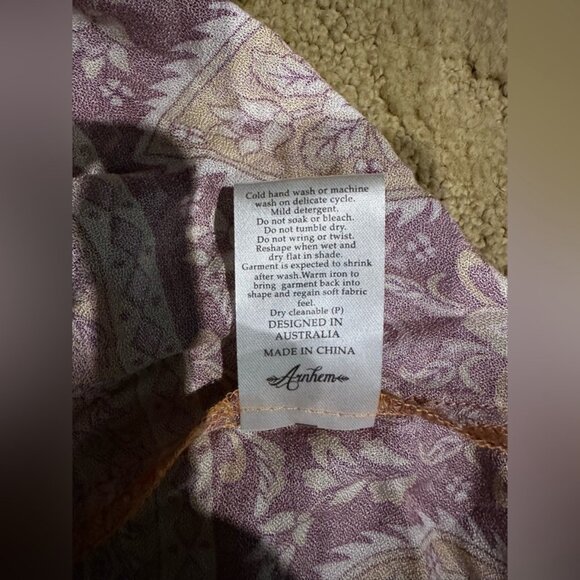 Arnhem, Midi Dress, Esmee, Free People Style, Flowy Dress, Like NEW! BOHO - Picture 6 of 7